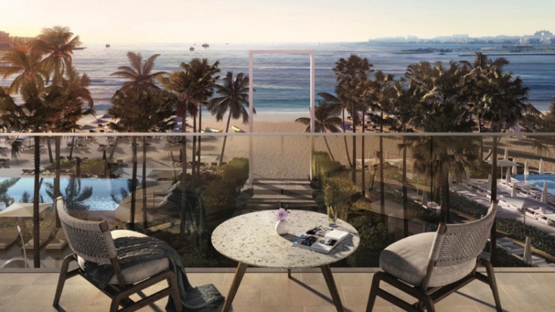 новая, квартира, 1 спальня, собственный пляж, бассейн, детские площадки, тренажерный зал, сауна, Jumeirah Beach Residence, Дубаи, ОАЭ, купить
